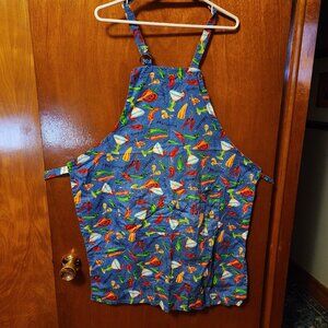 Kay Dee Designs Blue Jalapeno Print Kitchen Apron